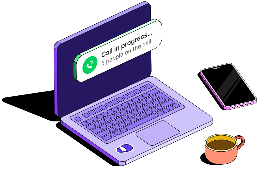 BuzCall Landing Page - Ready to improve your team's communication?